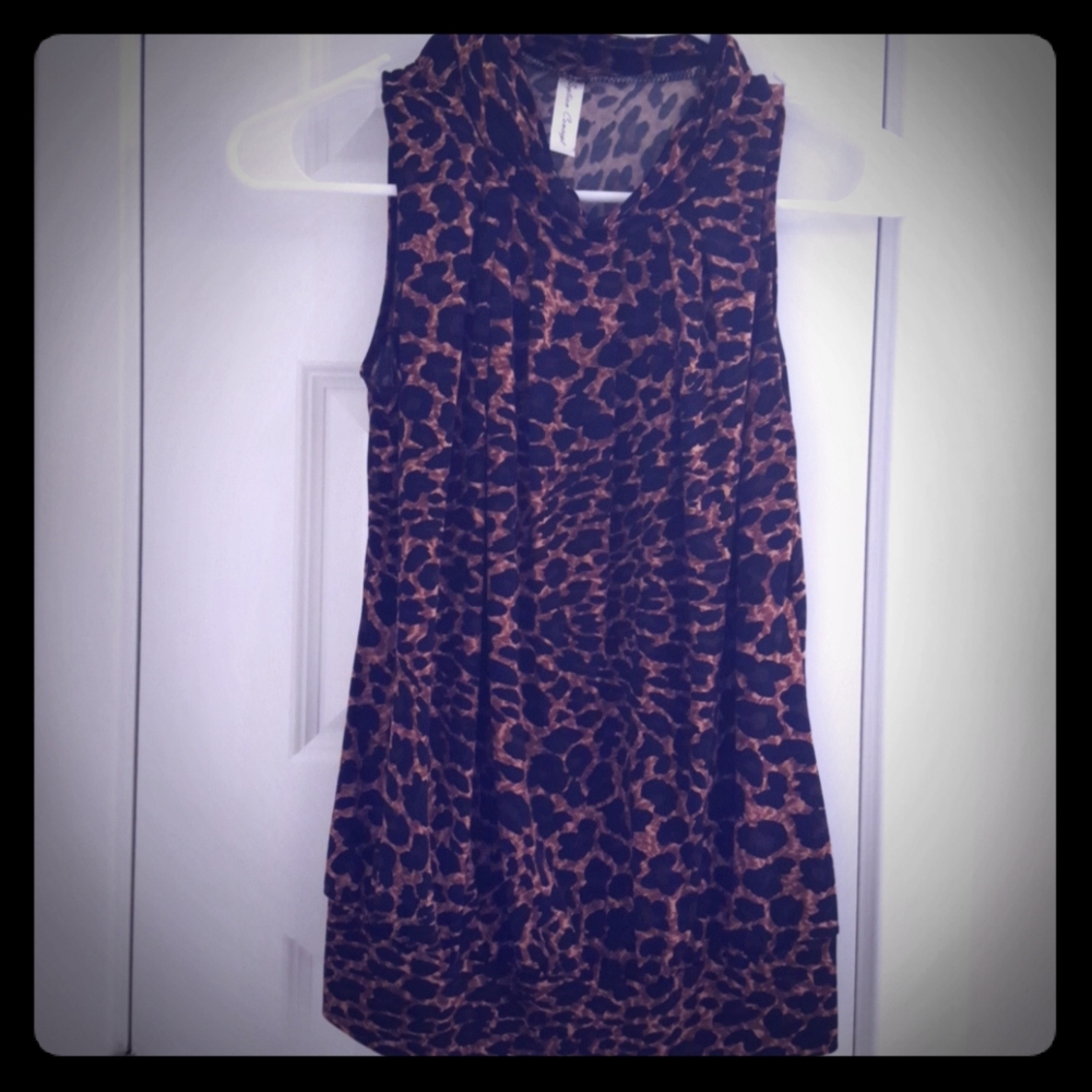 Leopard print tank